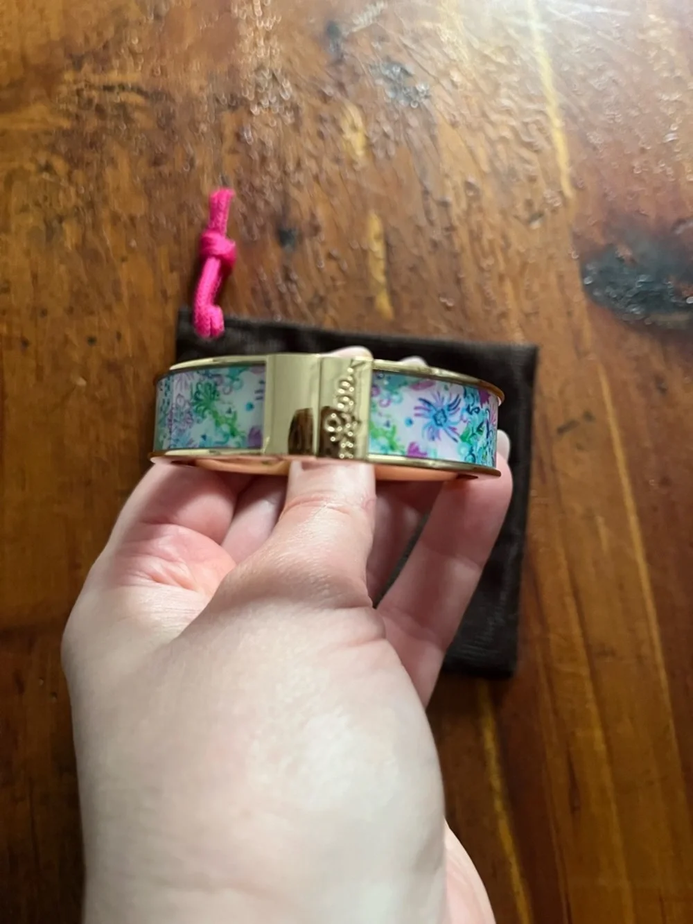 Lilly Pulitzer - Mandevilla Baby Paradise Petals Bracelet / Bangle - Picture 3 of 5
